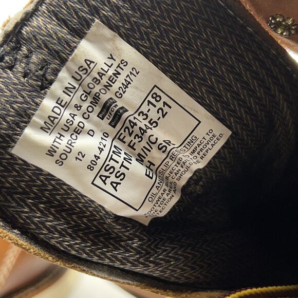 Thorogood American Heritage Men’s 12D Work Boots